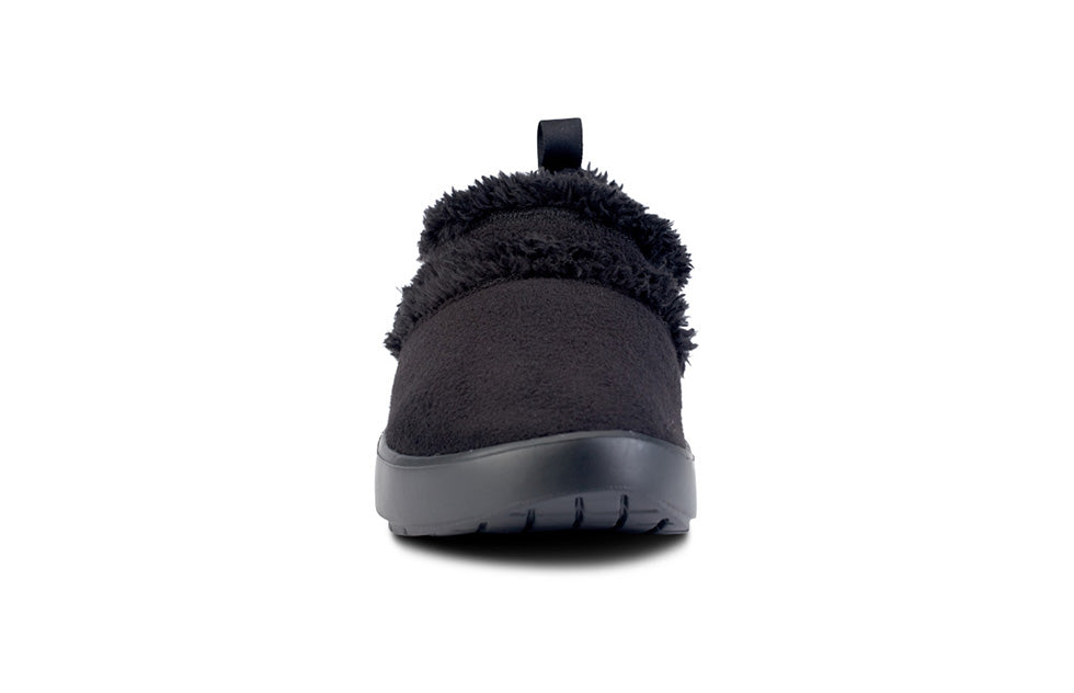 5074BLACK OOcoozie Low Slipper Black - Women's