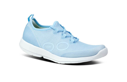 5076WHTCAR OOmg Sport LS Carolina Blue - Women's