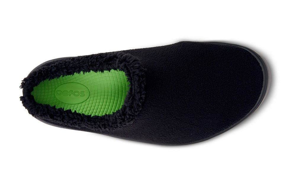 5284BLACK OOcoozie Mule Slipper Black - Men's