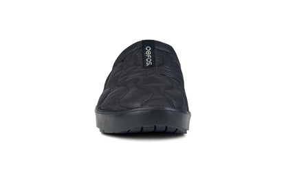 5286BLK OOcoozie Thermo Slipper Black - Men's